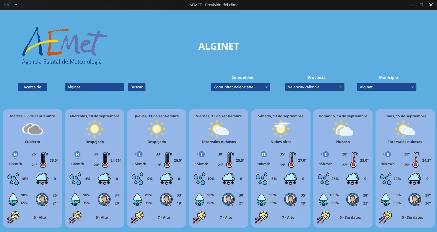 Aemet FX app preview